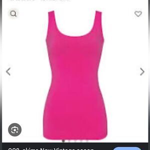 NWT SKIMS new vintage scoop neck tank in pink